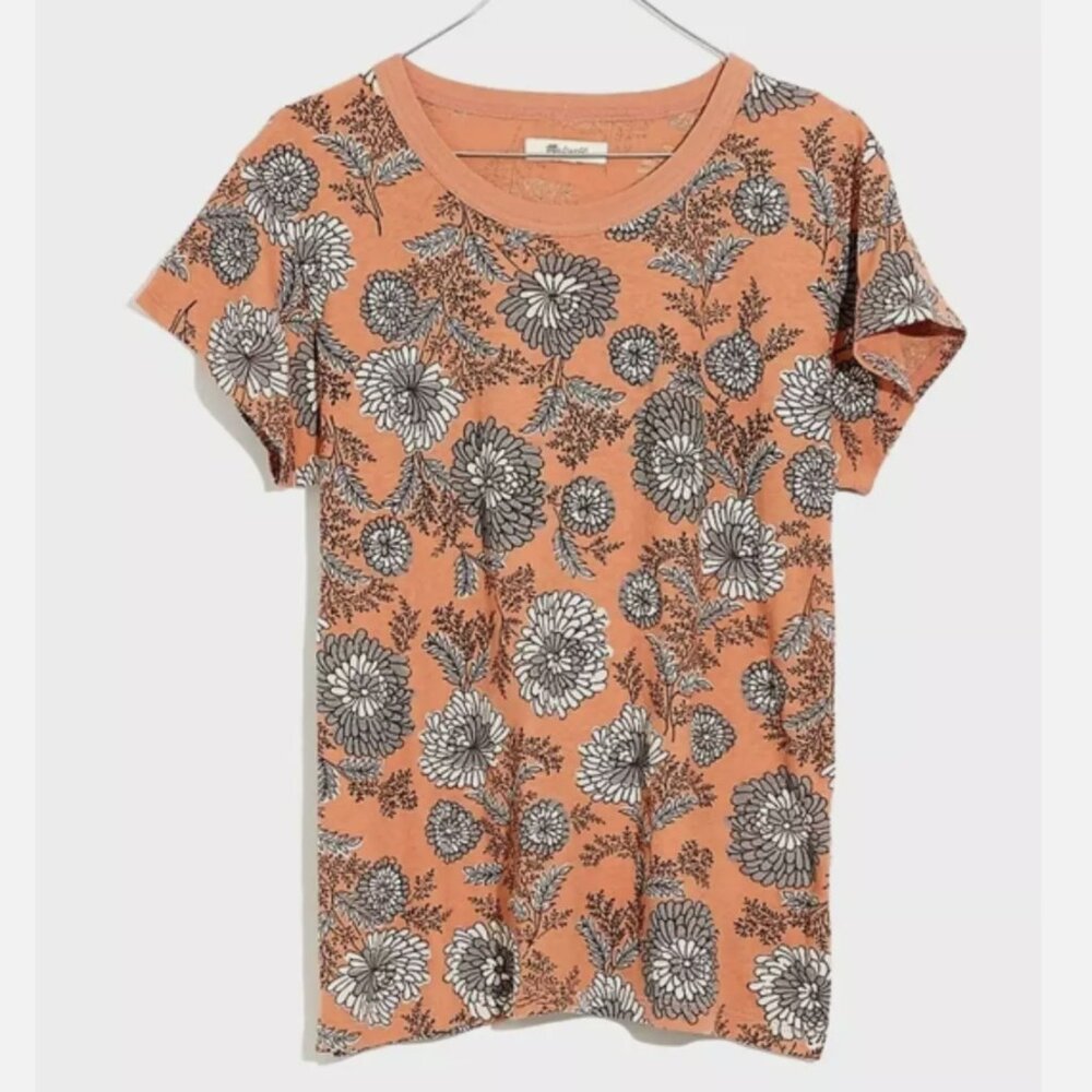 Madewell Gathered Blooms The Perfect Vintage Tee